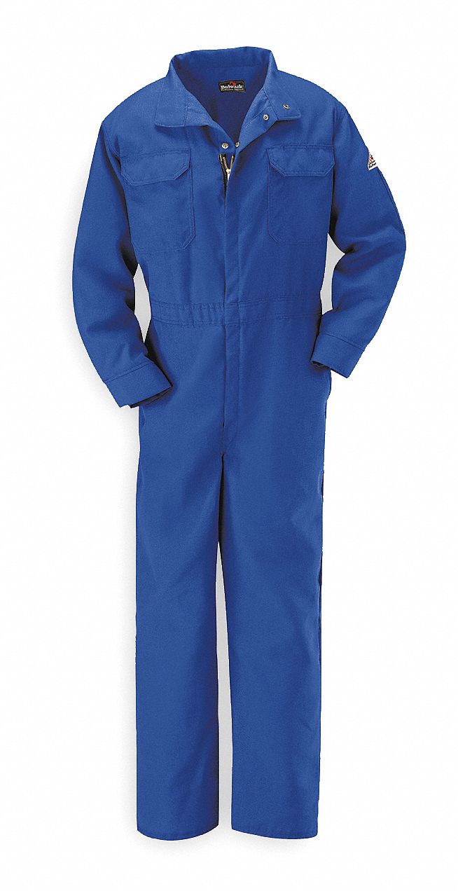 J6389 Flame-Resistant Coverall Royal Blue 3XL