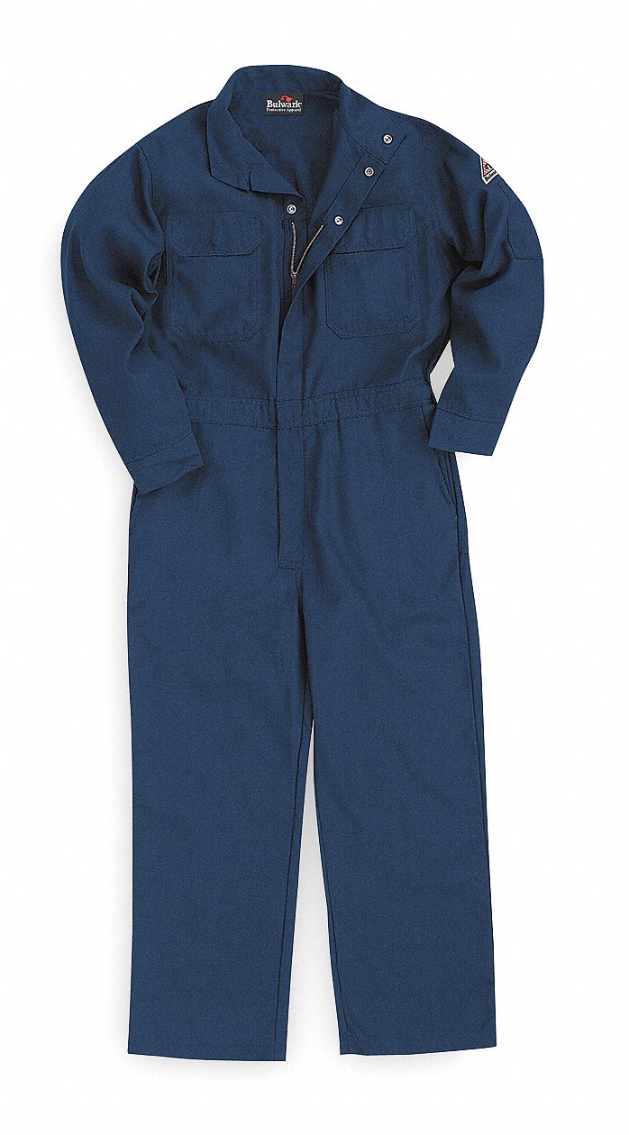 D1688 Flame-Resistant Coverall Navy 2XL HRC1