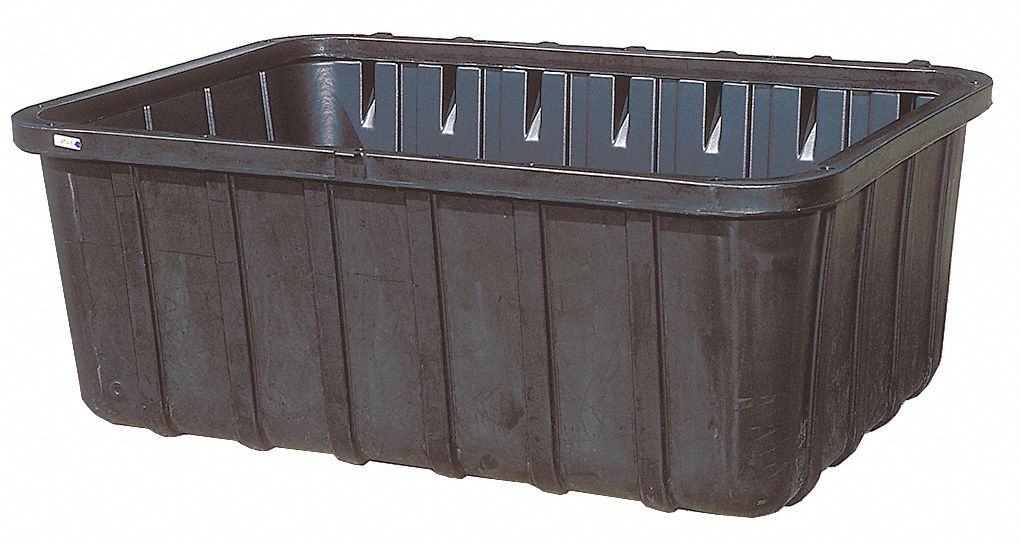 Containment Sump with Drain Black 275gal