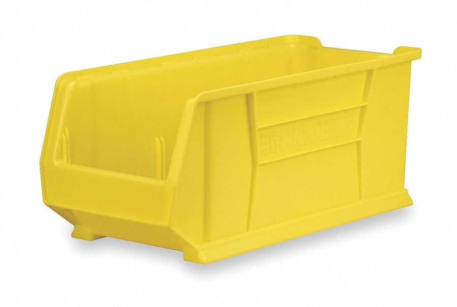 D5557 Super Size Bin Yellow Plastic 10 in