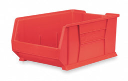 D5562 Super Size Bin Red Plastic 11 in