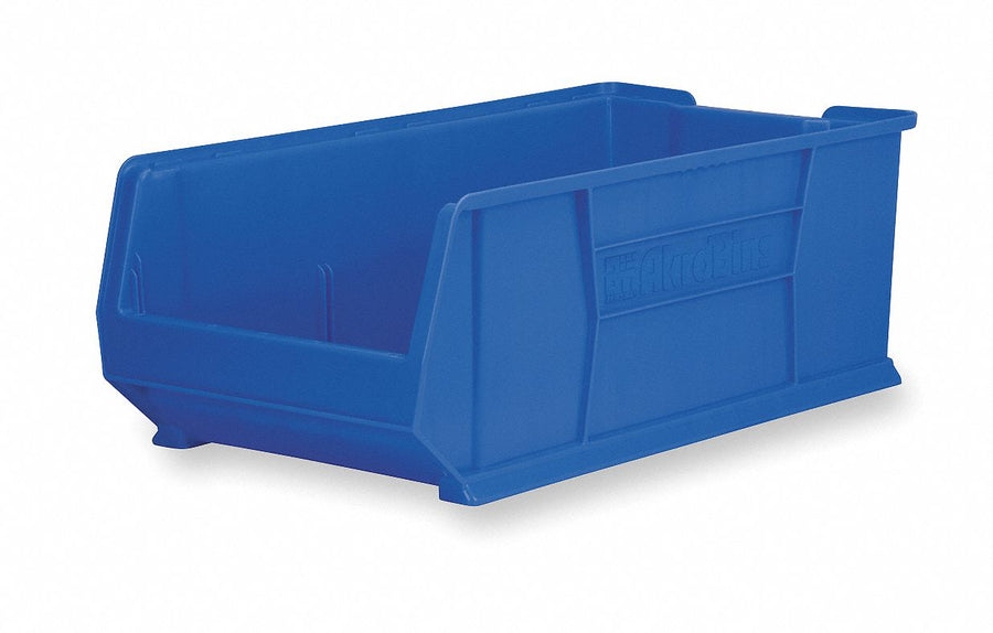 D5562 Super Size Bin Blue Plastic 11 in