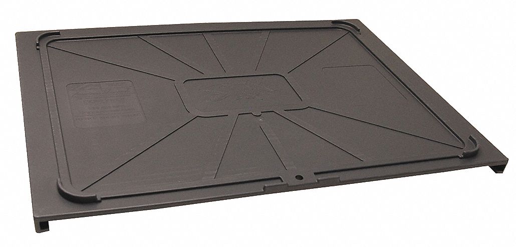 Lid Gray Polypropylene 23 1/2 in