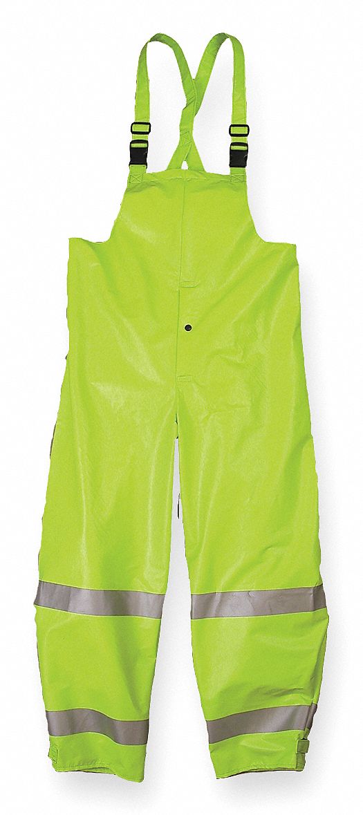 D0644 Arc Flash Rain Overall Cat 1 Ylw/Grn L