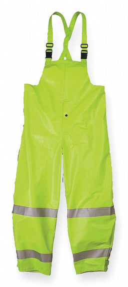D0644 Arc Flash Rain Overall Cat 1 Ylw/Grn 2XL