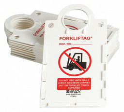 Tag Holder 11 1/4in H 6in W Plastic PK10