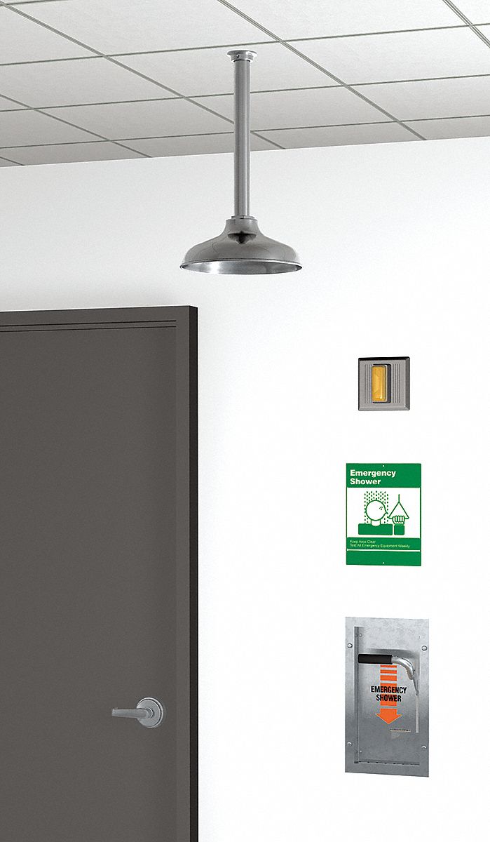 Emergency Shower Recessed 20 gpm