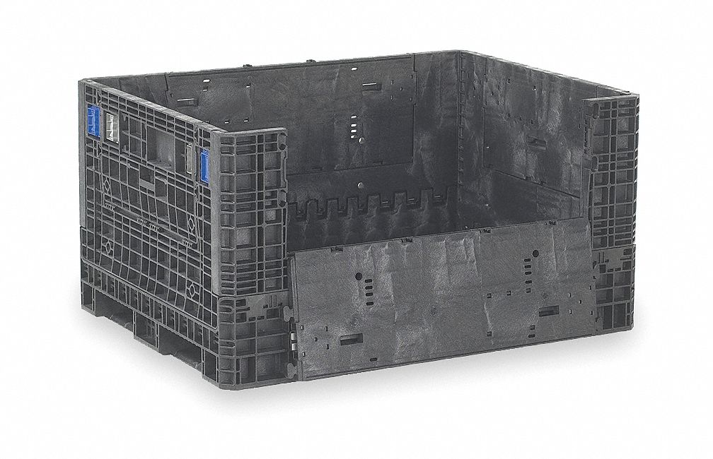 Clps Bulk Ctr Black Solid 62 1/2 in