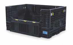 Clps Bulk Ctr Black Solid 70 in