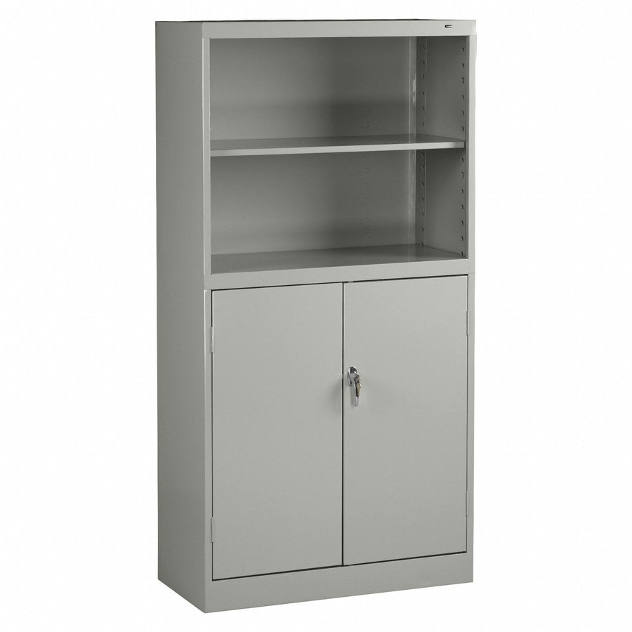 Storage Cabinet 72 in H Light Gray