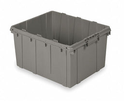Nesting Container Gray Polyethylene