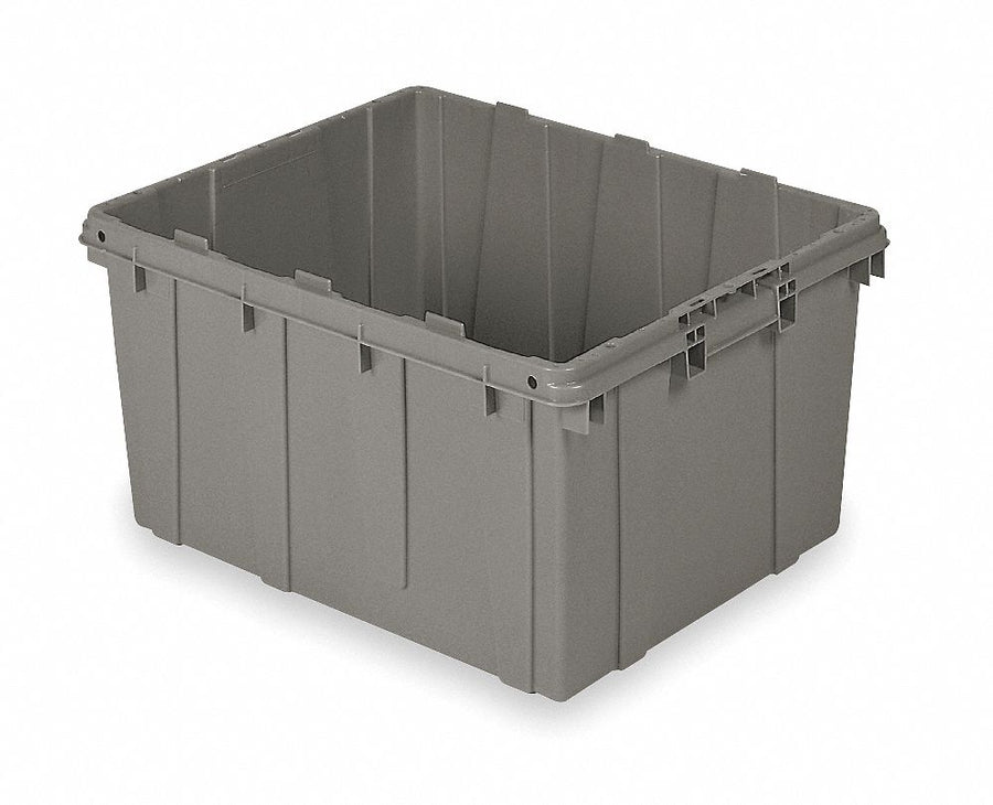 Nesting Container Gray Polyethylene