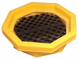Drum Tray 21 gal Dia 32in Yellow