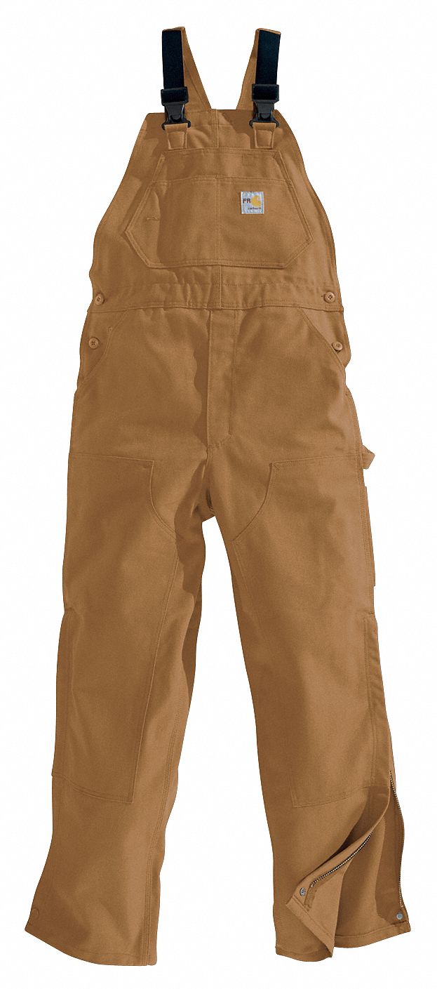 Bib Overall Brown 32x32in 16 cal/cm2