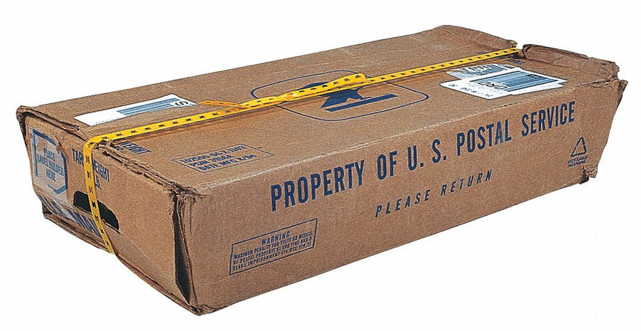 Plastic Strapping 4 lb Yellow 1000 ft.
