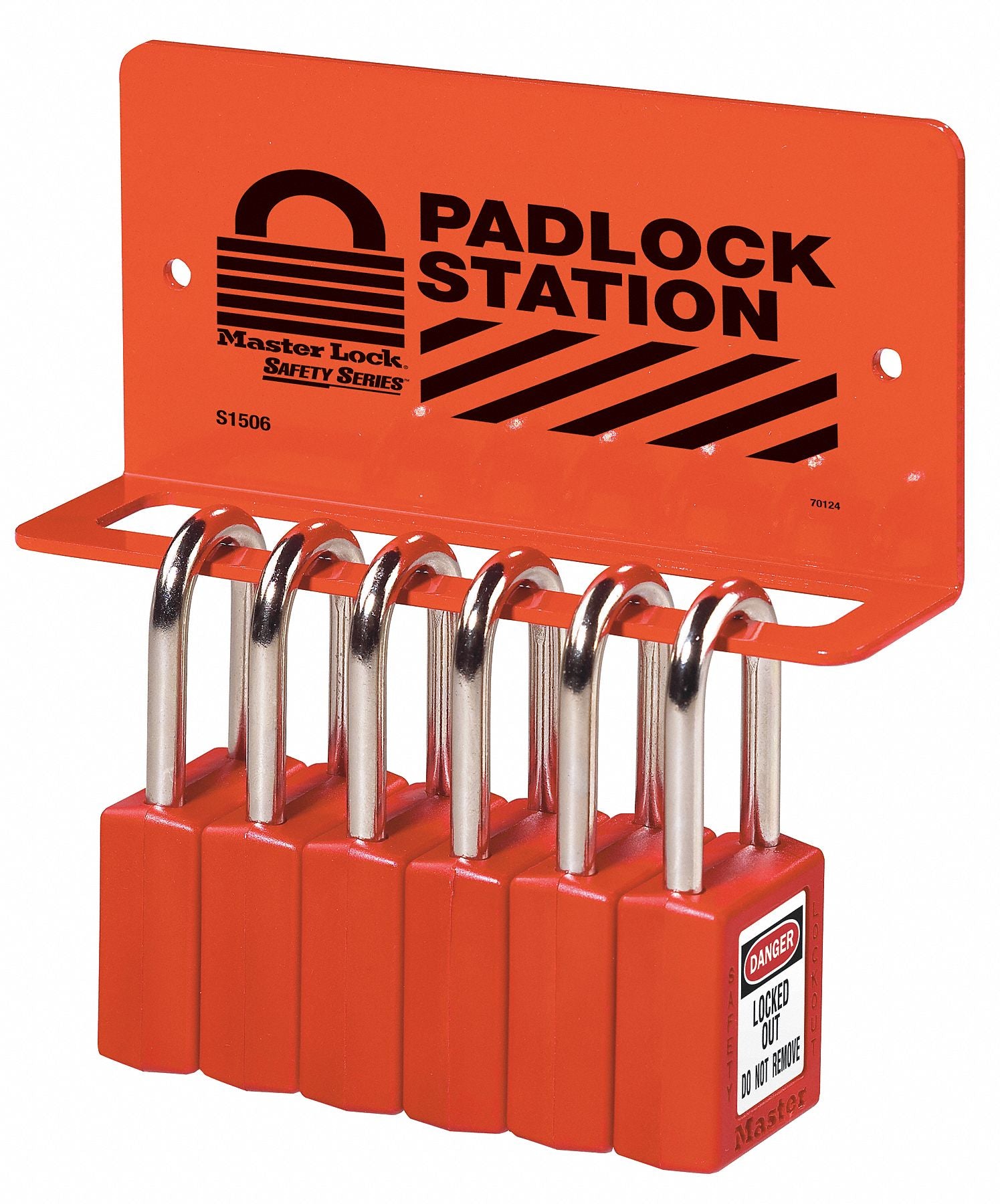 Padlock Station Unfilled 4 Components