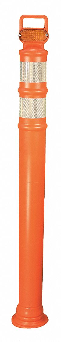 Strobing Delineator 45 in H 3-1/2 in