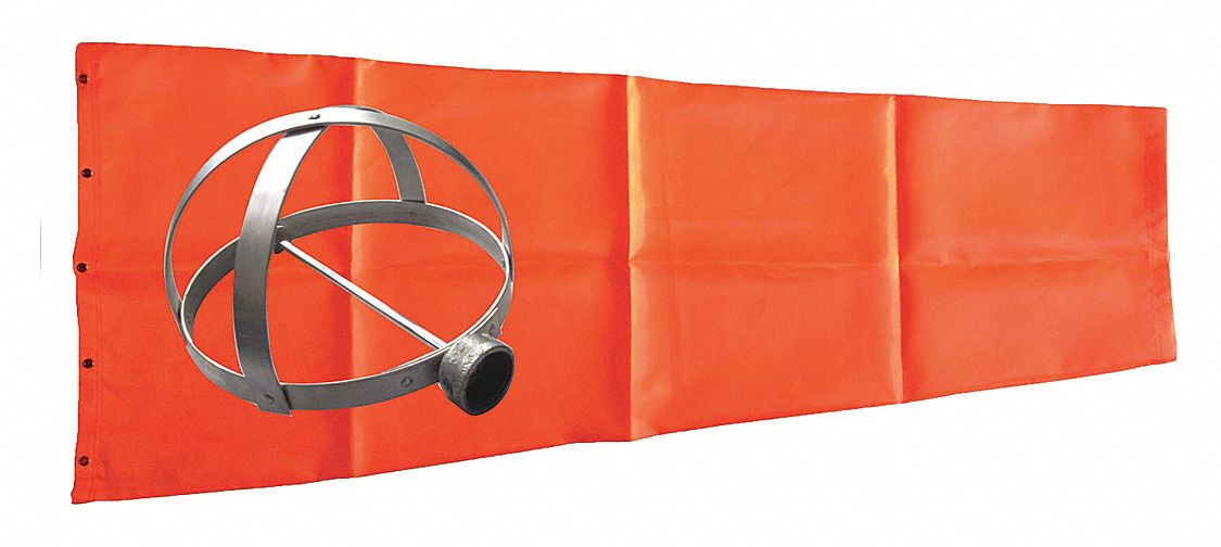 Windsock Kit Orange 10 In.