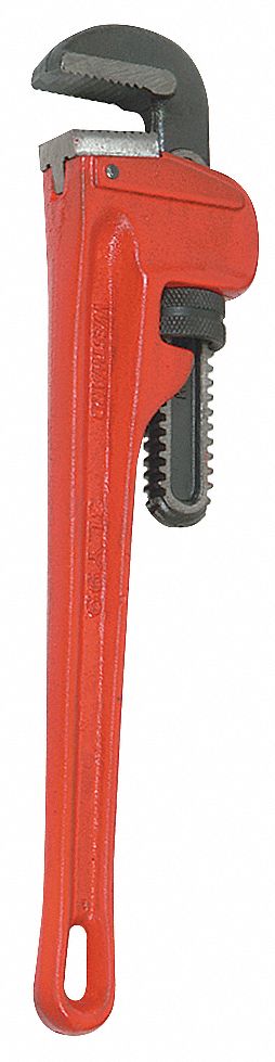 Pipe Wrench I-Beam Serrated 12