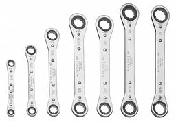 Box End Wrench Set Chrome Offset SAE