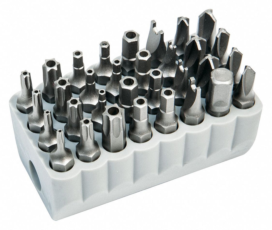 DriverBitSet 32pcs Steel Shank 1/4