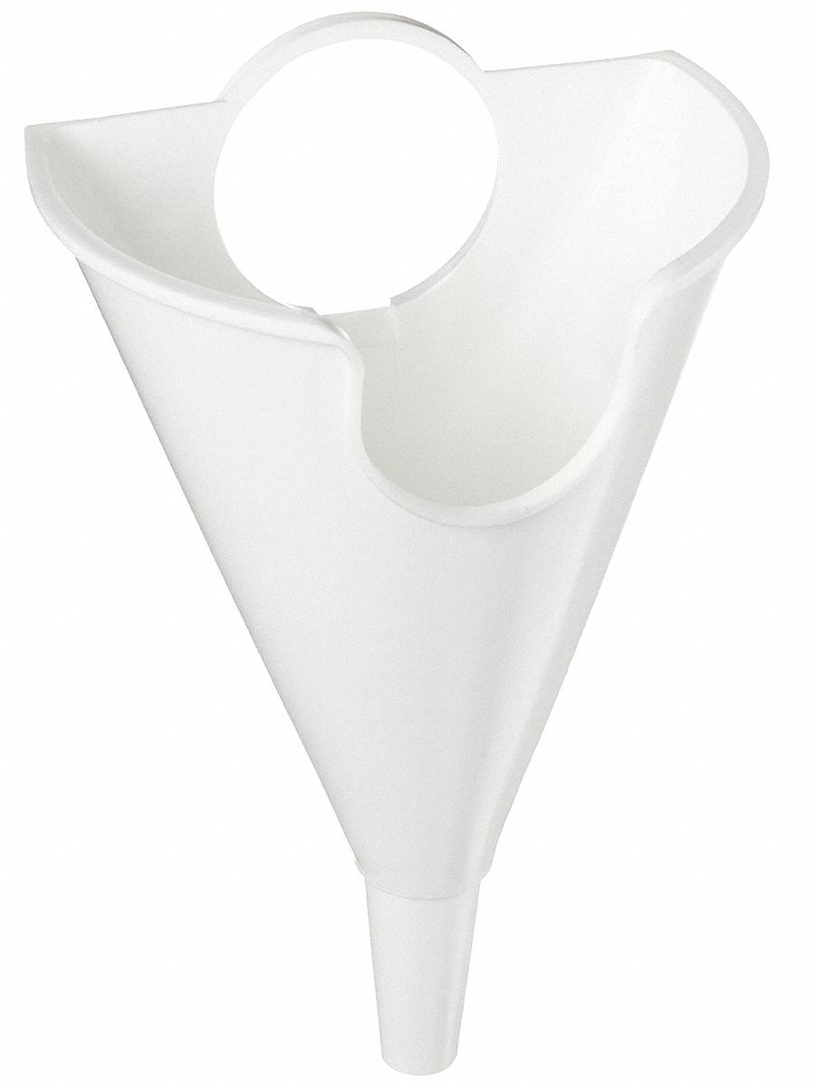 Funnel 6 L 1/2 Spout Dia White