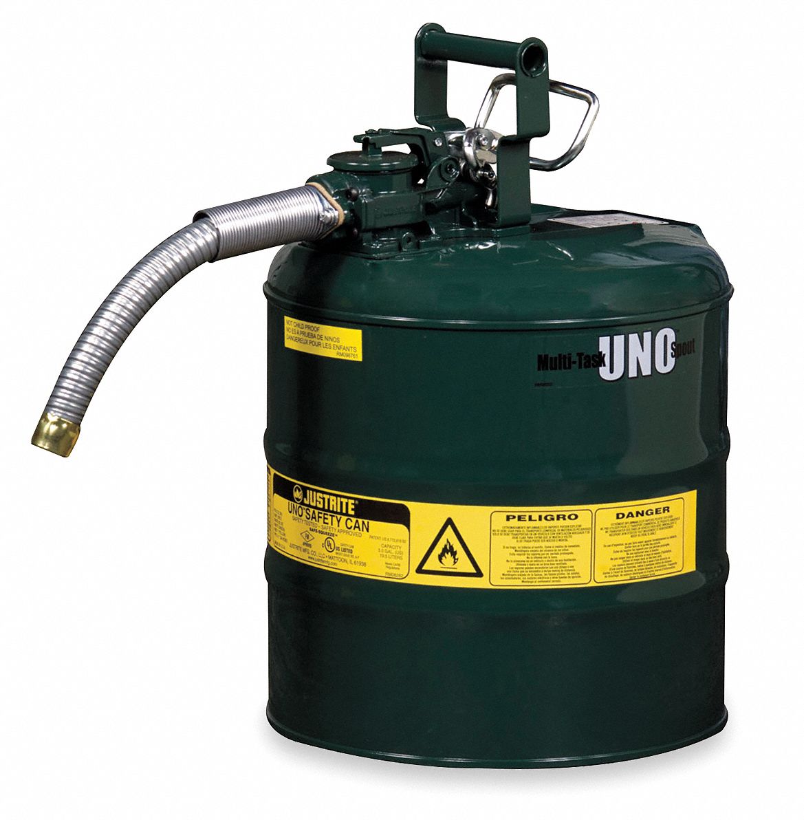 Type II Safety Can 17-1/2 in H Green