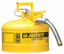 Type II Safety Can 12 in H Yellow