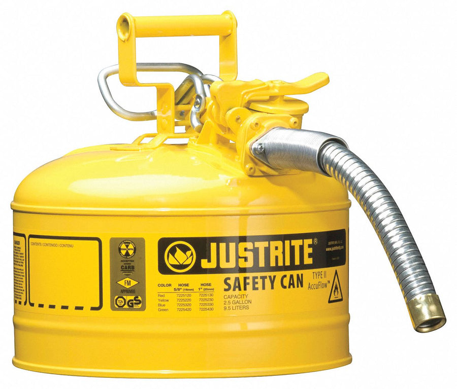 Type II Safety Can 12 in H Yellow