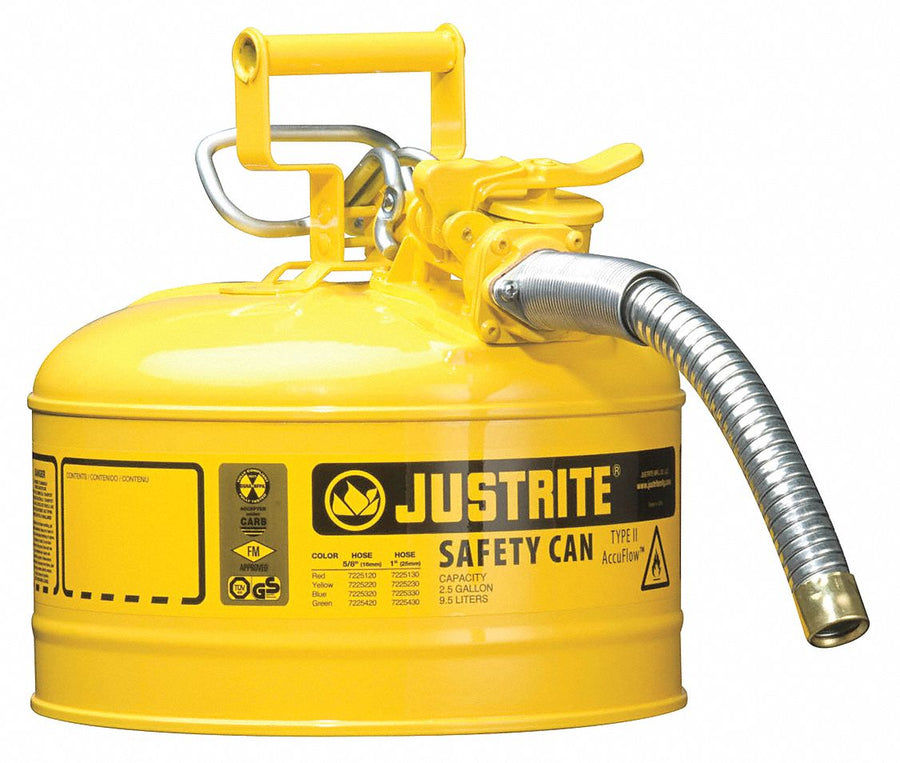 Type II Safety Can Yellow 10-1/2 in H