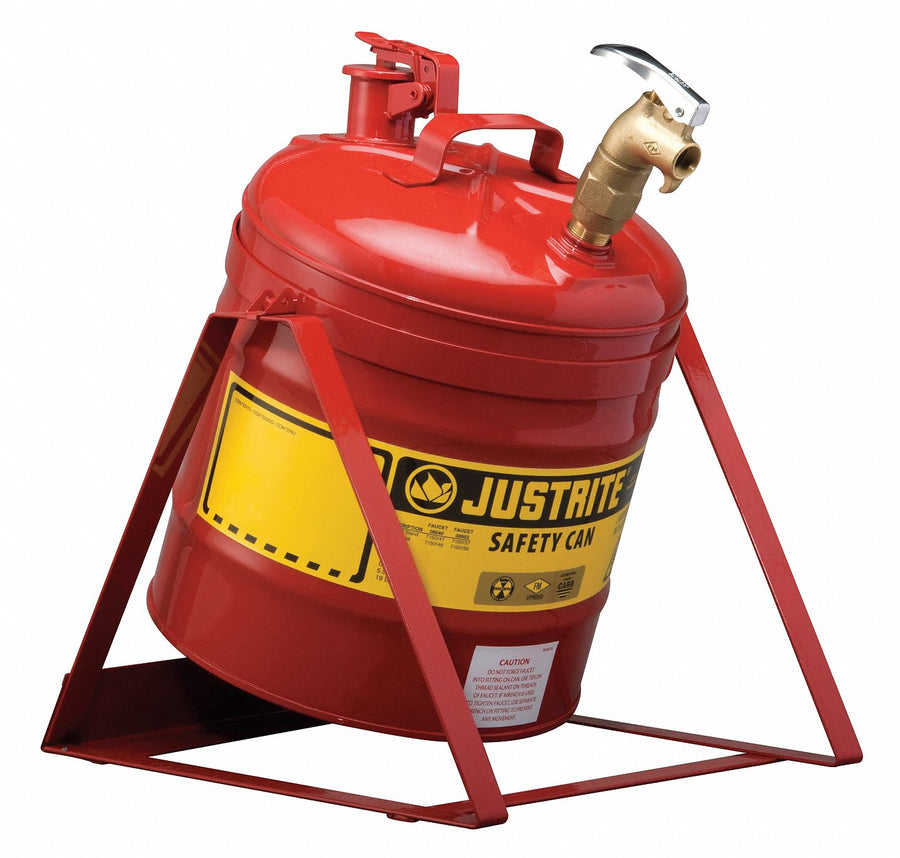 Type I Faucet Safety Can 5 gal Red