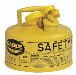 Type I Safety Can 1 gal Yellow 8In H