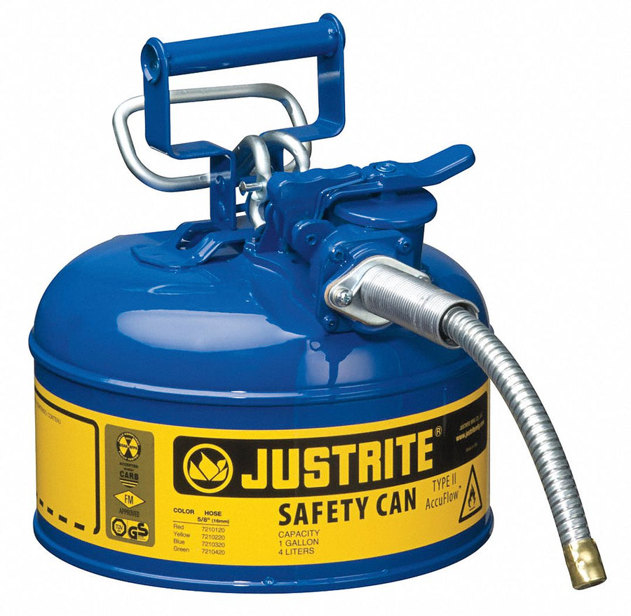 Type II Safety Can Blue 10-1/2 in H