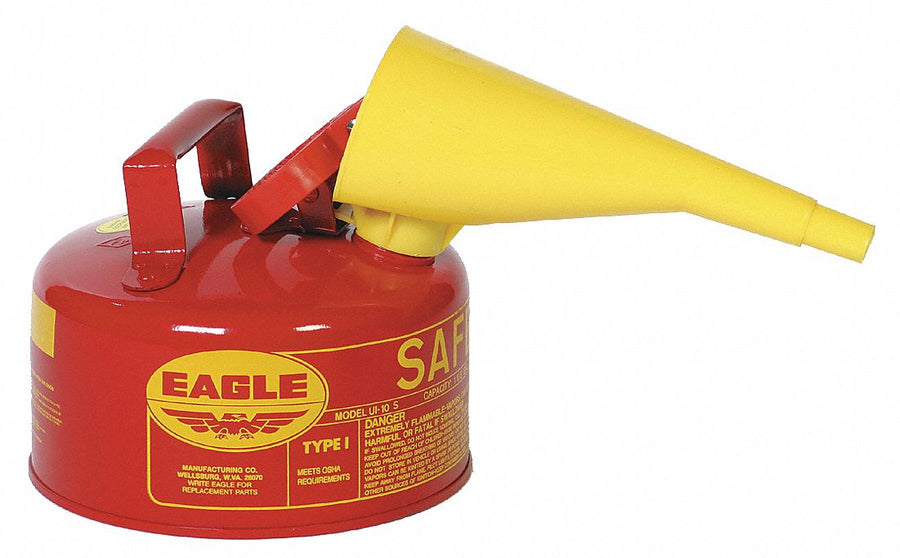 Type I Safety Can 1 gal Red 10 H 9 OD