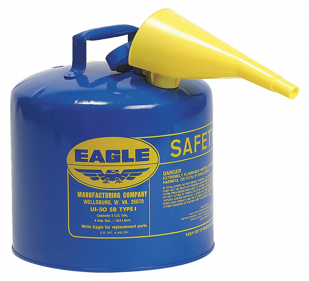 Type I Safety Can 5 gal Blue