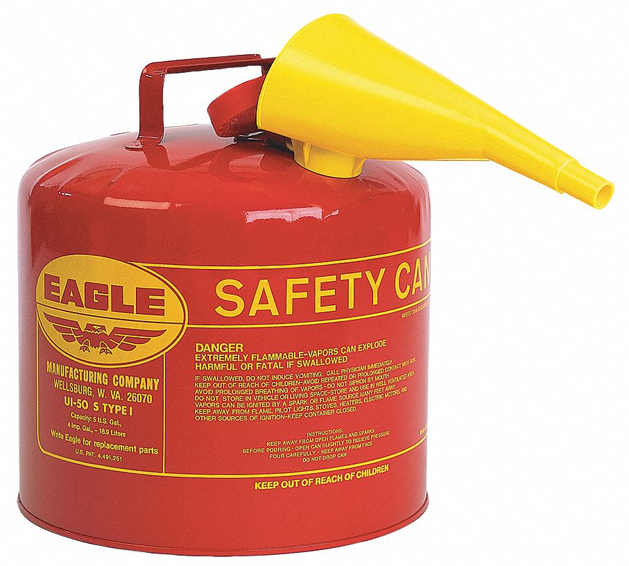 Type I Safety Can 5 gal Red