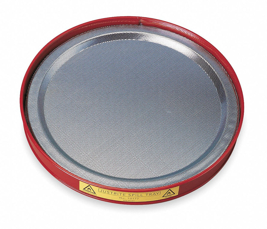 Spill Tray 1-1/4 H Red 0.25 gal.