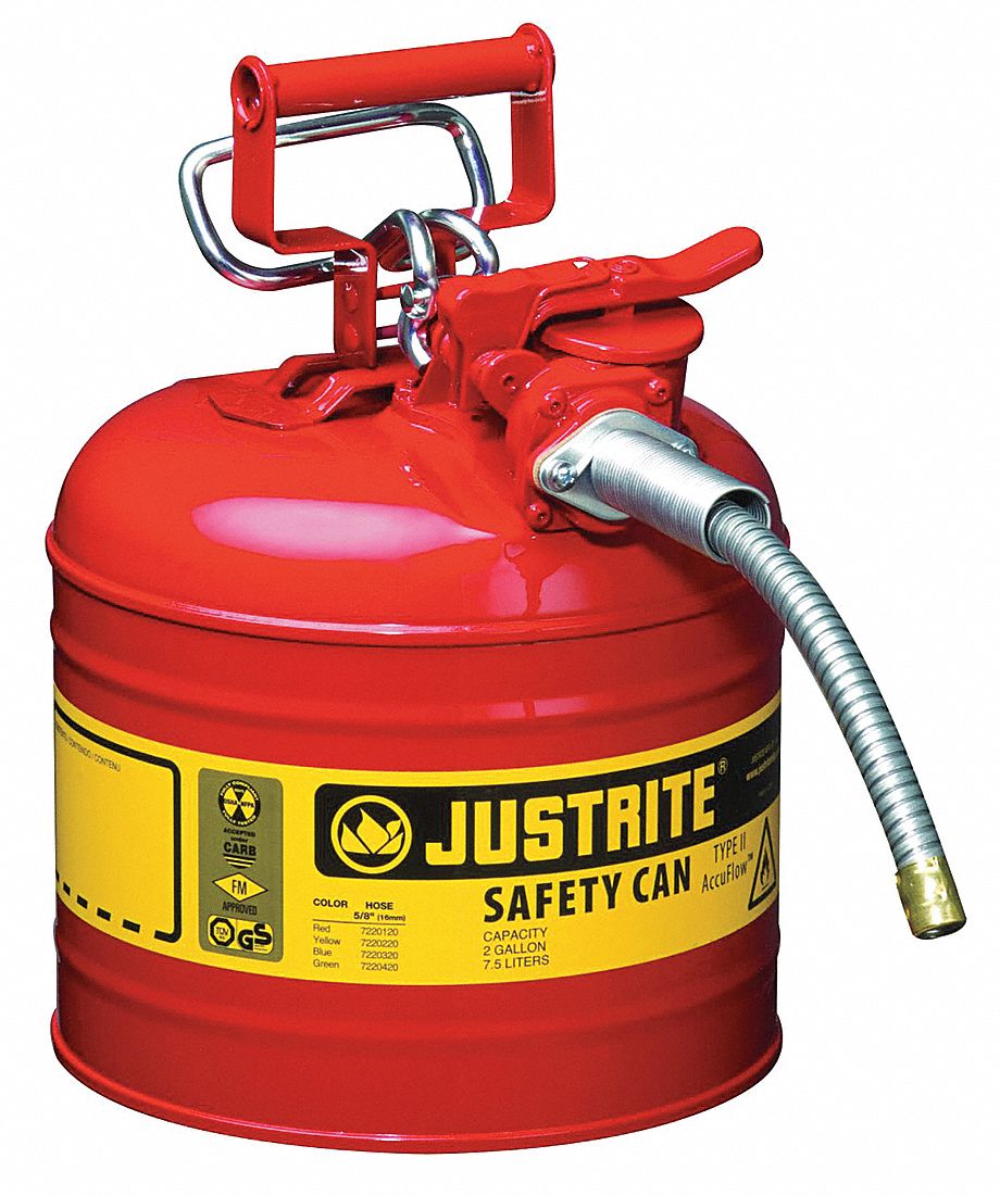 Type II Safety Can Red 13-1/4 in H