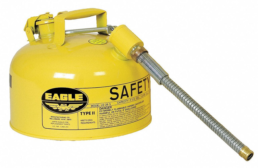 Type II Safety Can Yellow 9-1/2 in H