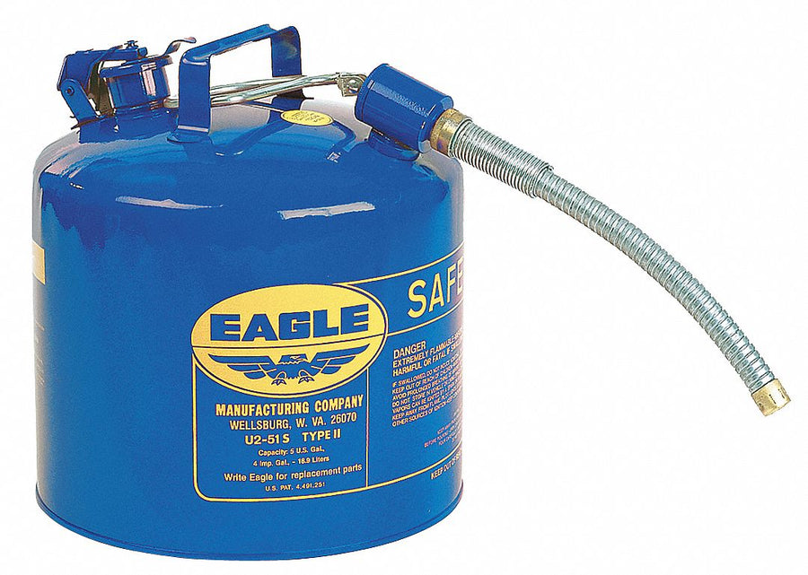 Type II Safety Can Blue 15-7/8 in H
