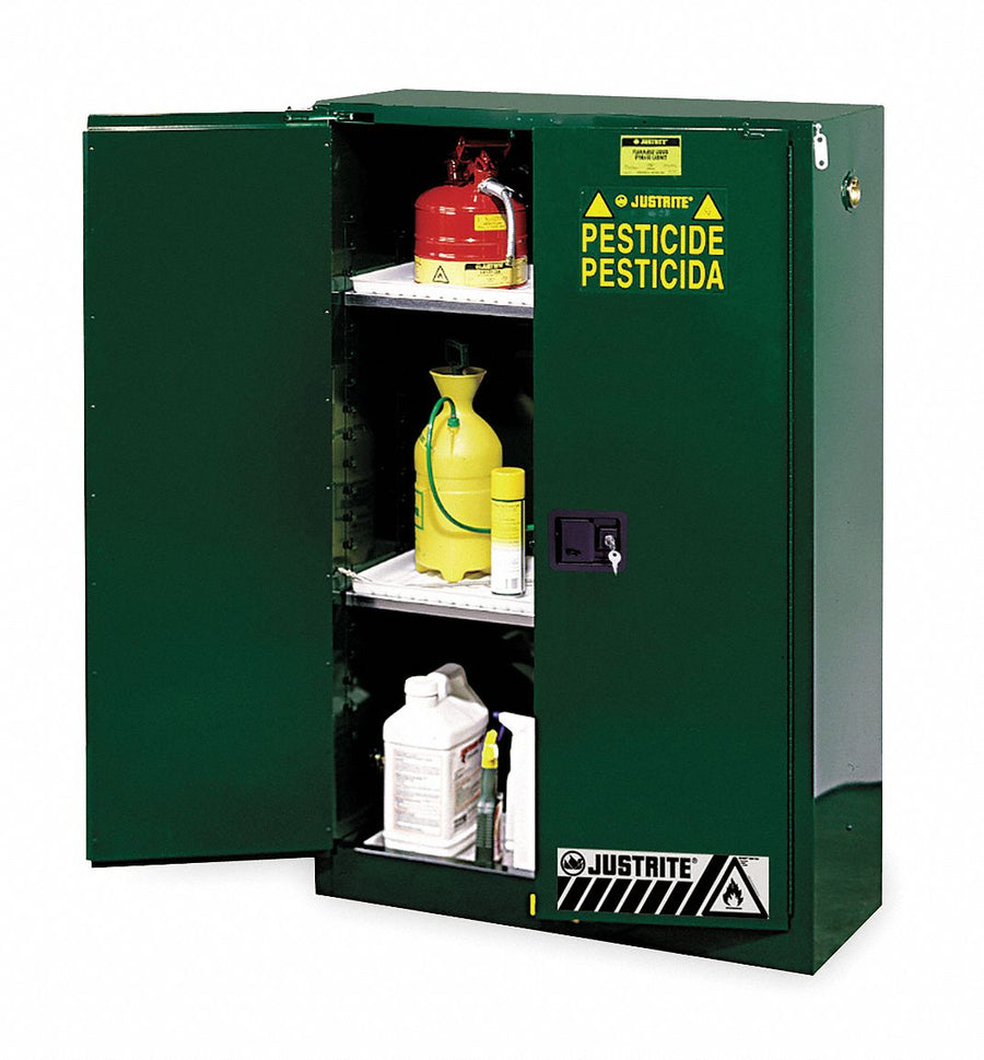 Cabinet Pesticide Green 45 Gallon