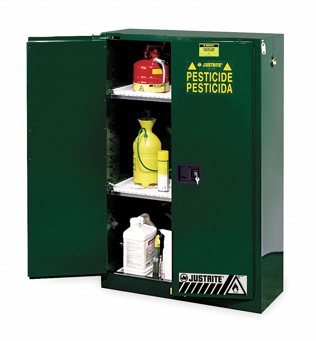 Cabinet Pesticide Green 60 Gallon