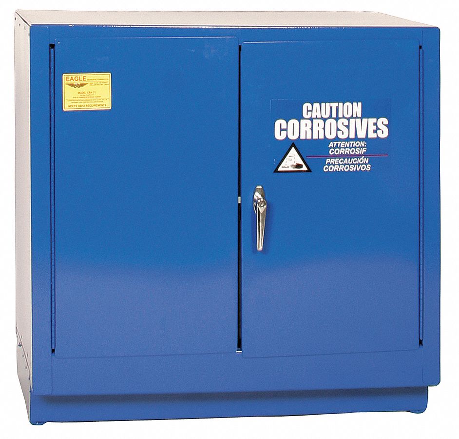 Corrosive Safety Cabinet Manual 22 gal.