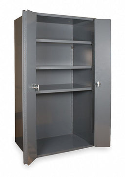 Storage Cabinet 72 x36 x18 Gray 3Shlv