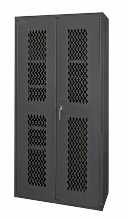 Storage Cabinet 84 x36 x24 Gray 5Shlv
