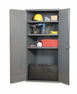 Storage Cabinet 72 x36 x24 Gray 3Shlv