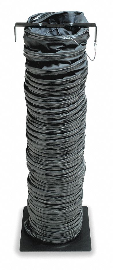 Statically Conductive Duct 15 ft Black
