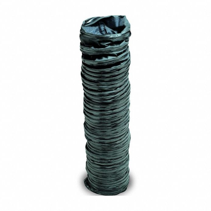 Statically Conductive Duct 25 ft Black