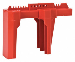 Ball Valve Lockout Red 2 to 8 In.