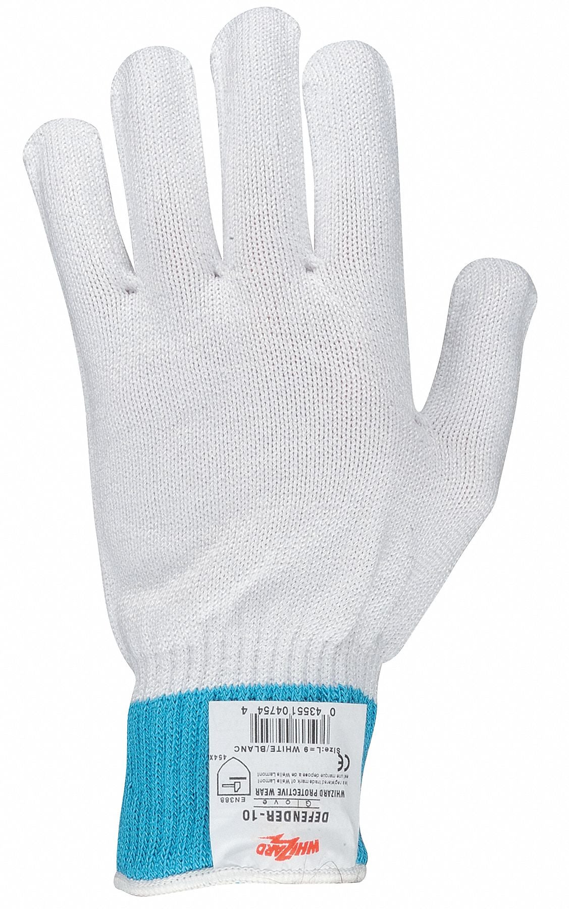 Cut Resistant Glove White Reversible S